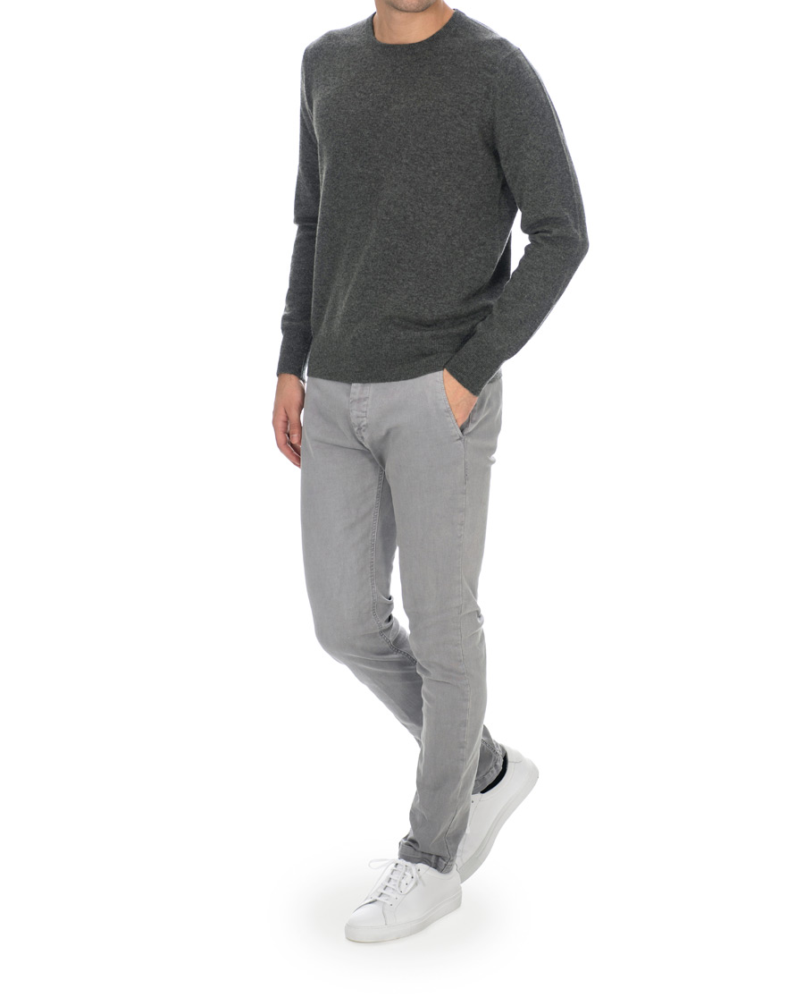 Herr | Byxor | Replay | Zeumar Hyperflex Chino Stone Grey