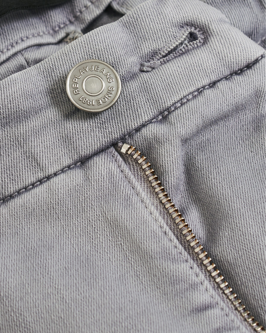 Herr | Byxor | Replay | Zeumar Hyperflex Chino Stone Grey