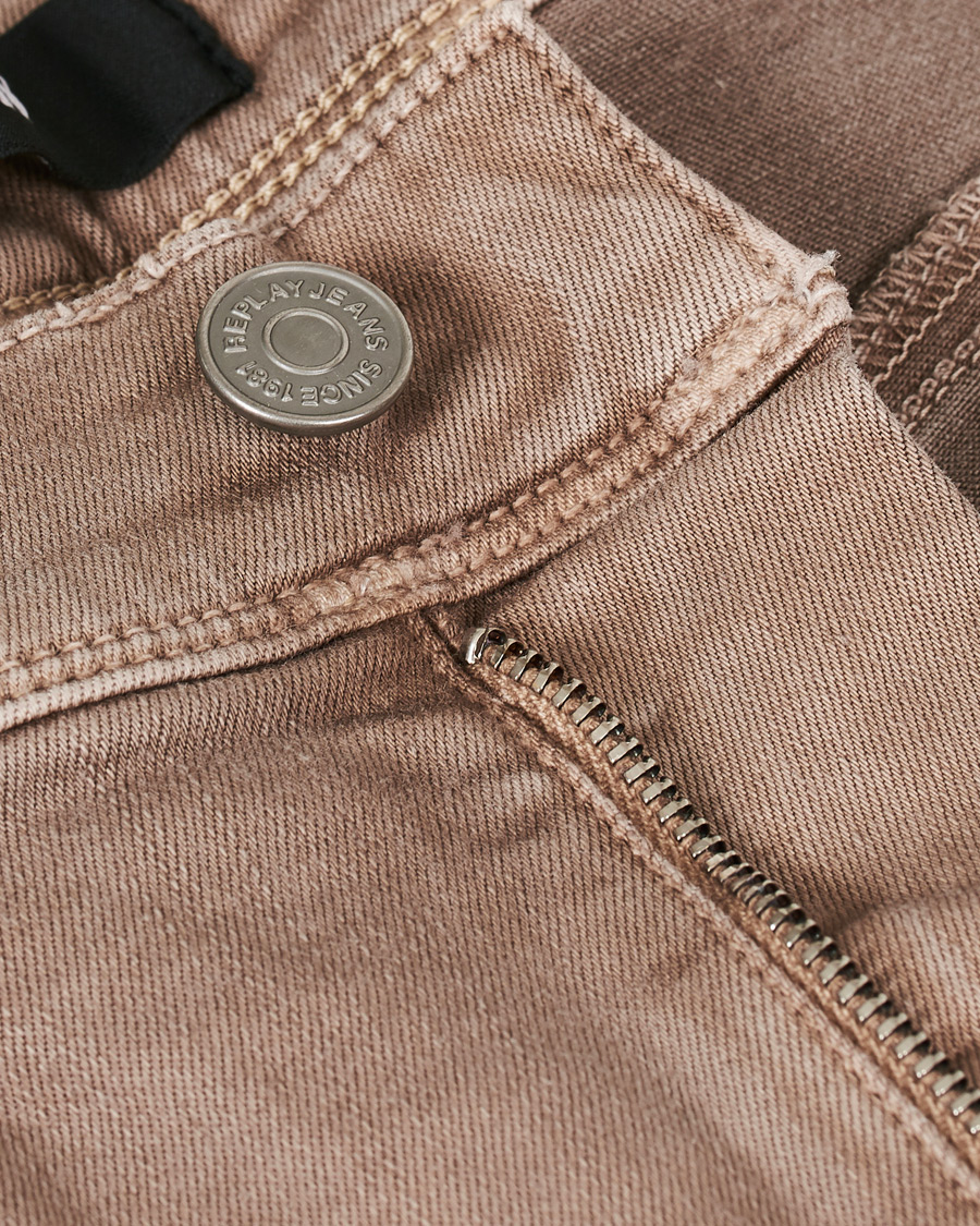 Herr | Shorts | Replay | Anbass Hyperflex Jeans Shorts Sand