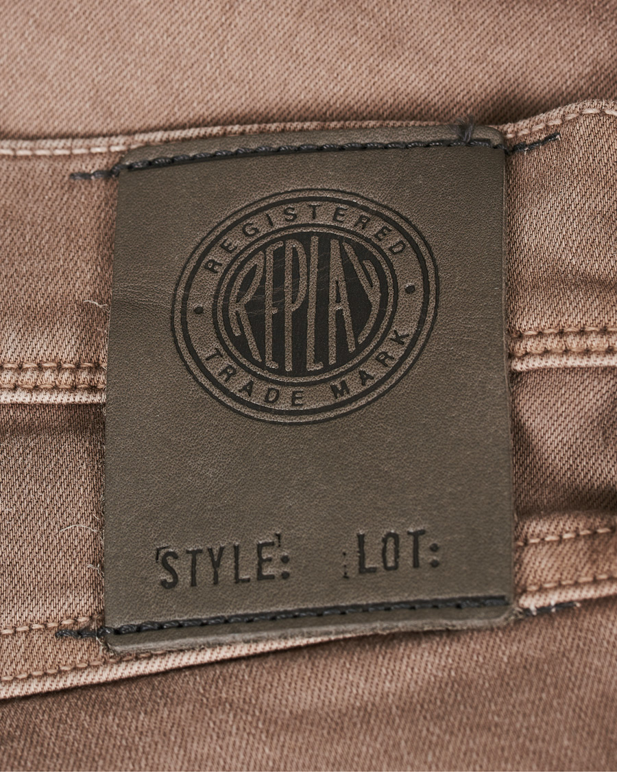 Herr | Shorts | Replay | Anbass Hyperflex Jeans Shorts Sand