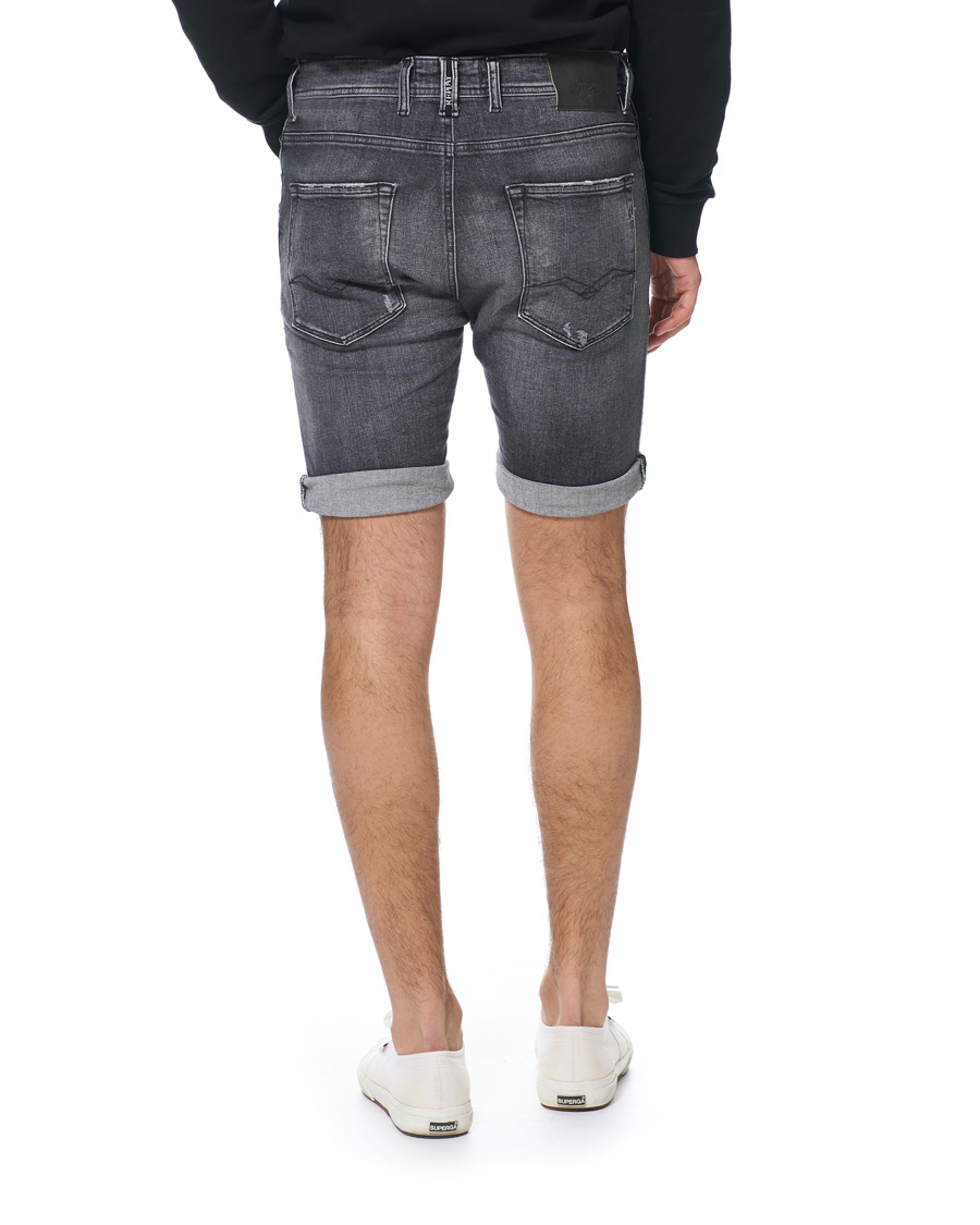Replay RBJ901 Strech Shredded Jeans Shorts Five Year Wash | Herr - Care of