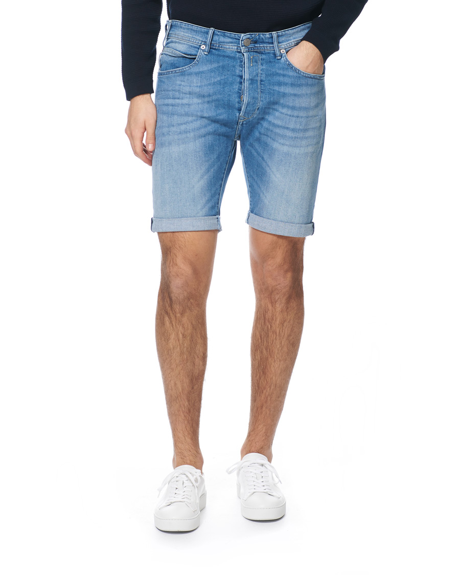 Replay RBJ901 Super Stretch Jeans Shorts Light Blue | Herr - Care of Carl