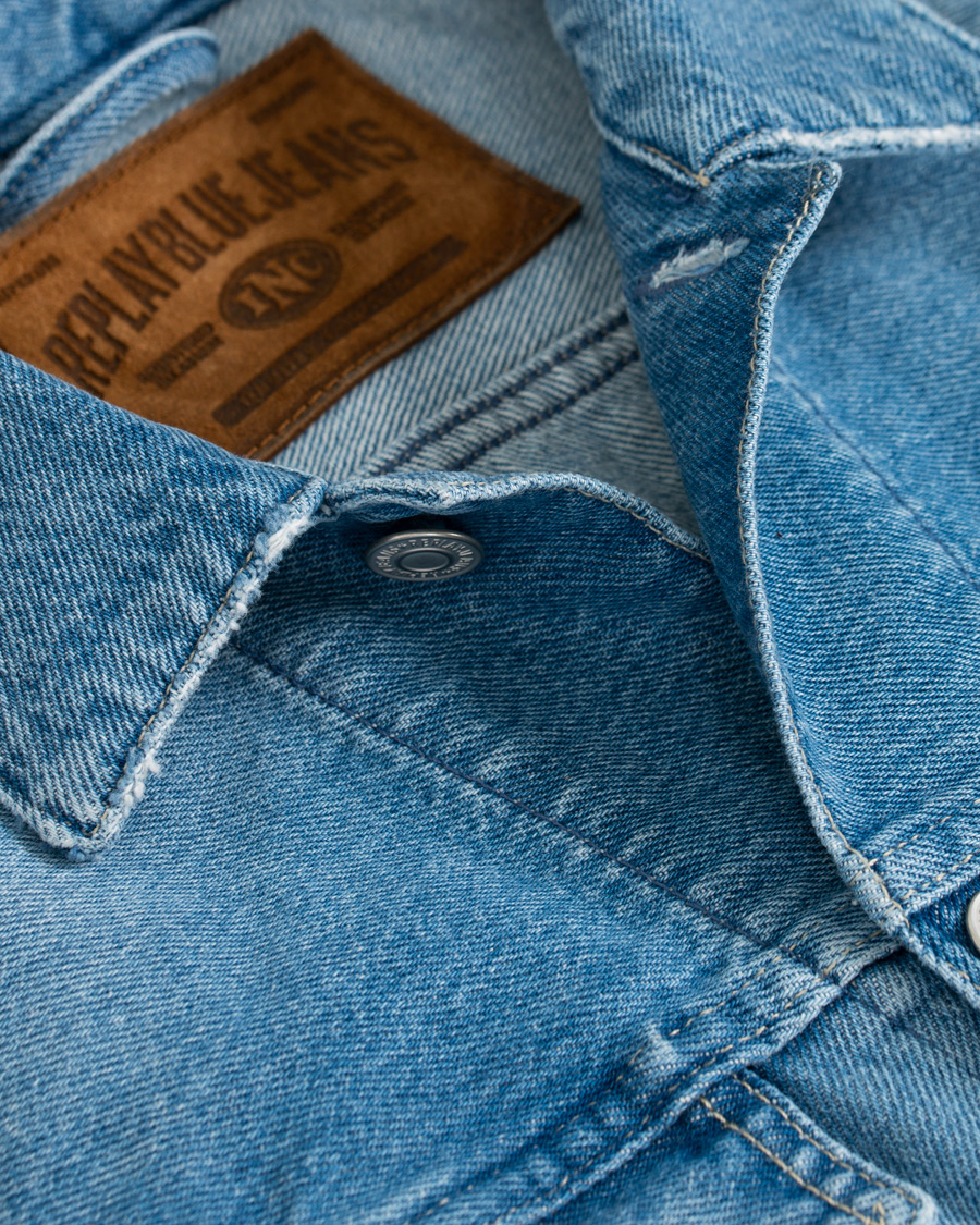 Herr | Jackor | Replay | Denim Jacket Light Wash