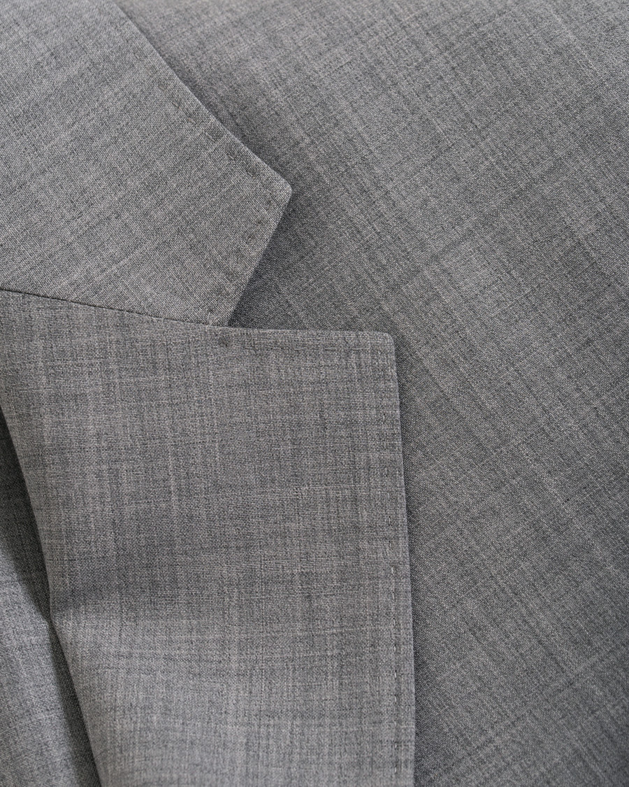 Herr | Kostymer | Z Zegna | Techmerino Washable Wool Suit Light Grey