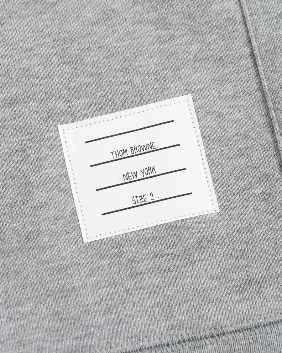 Herr | Tröjor | Thom Browne | 4 Bar Loopback Sweatshirt Light Grey