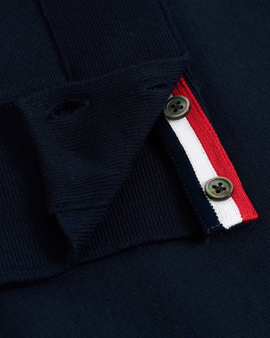 Herr | Tröjor | Thom Browne | 4 Bar Classic Sweatshirt Navy