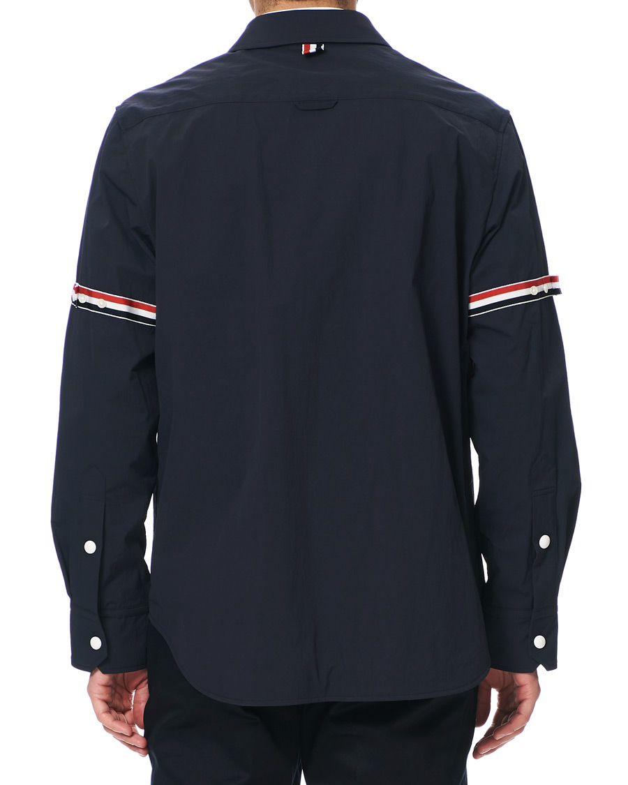 Herr | Jackor | Thom Browne | Armband Shell Nylon Shirt Jacket Navy