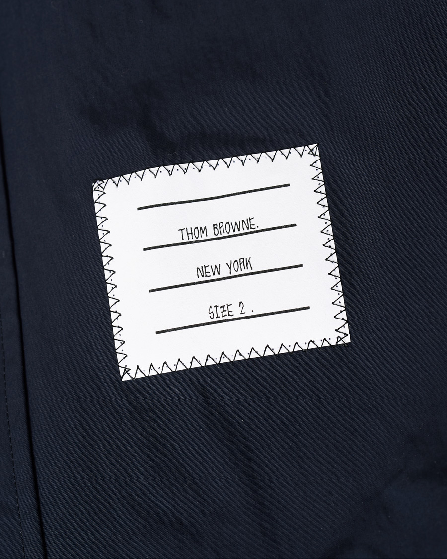 Herr | Jackor | Thom Browne | Armband Shell Nylon Shirt Jacket Navy