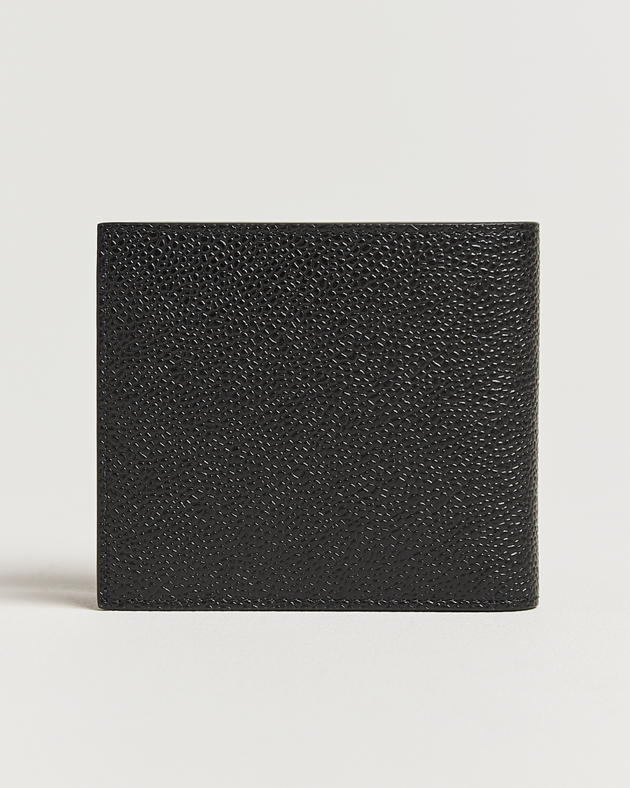 Herr | Thom Browne Pebble Grain Wallet Black | Thom Browne | Pebble Grain Wallet Black