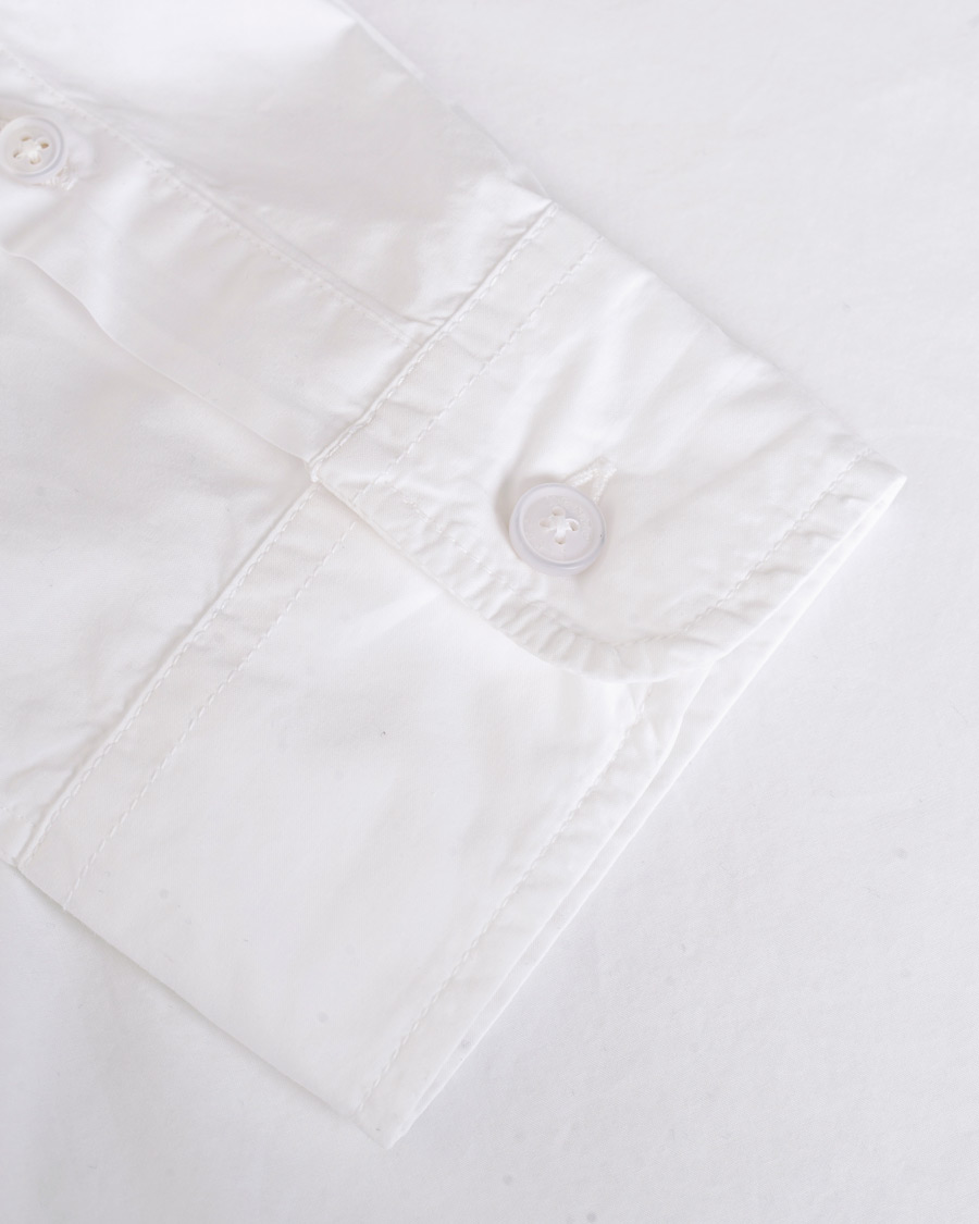 Herr | Skjortor | KENZO | Casual Fit Crest Shirt White