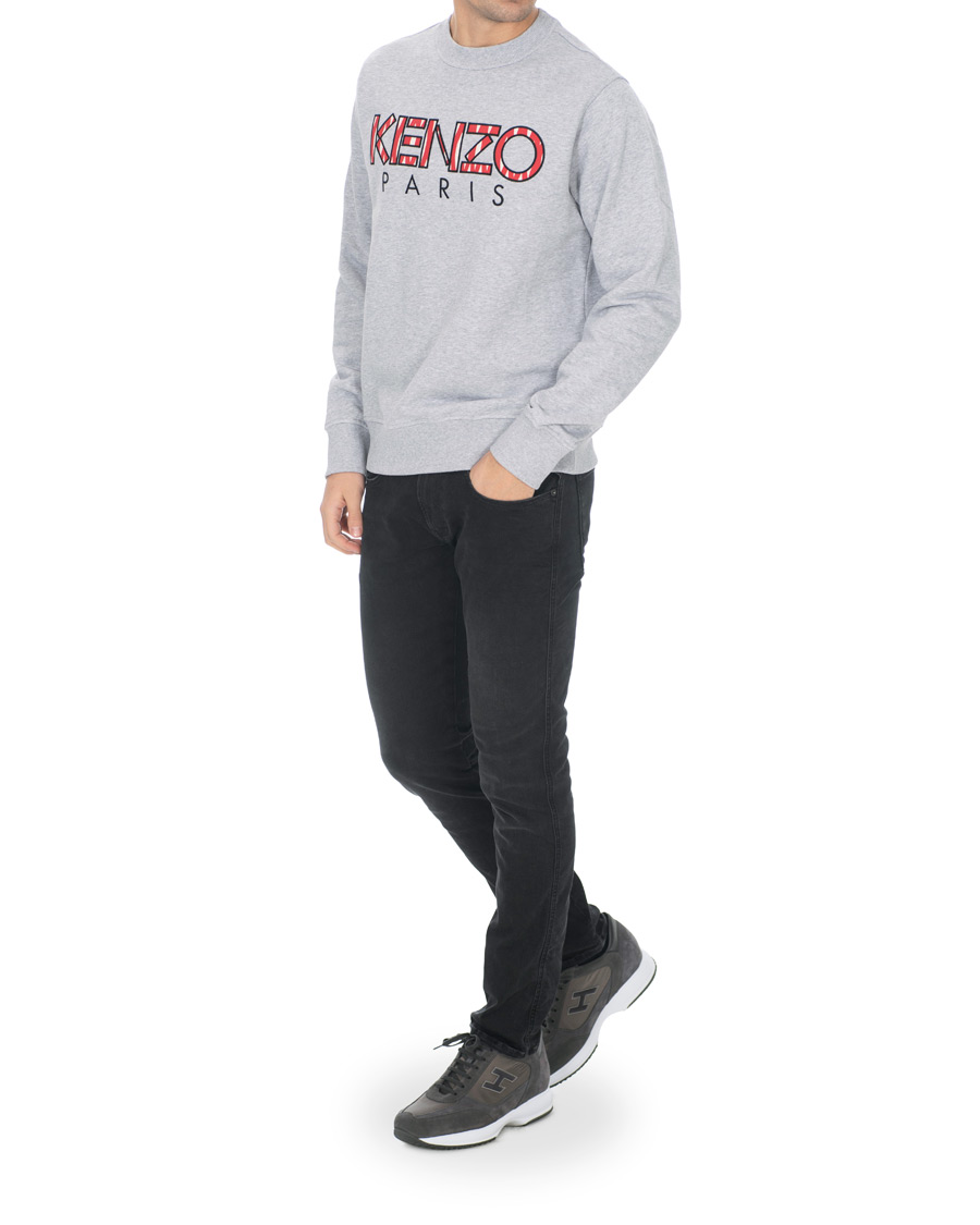 Kenzo sweatshirt deals herr grå