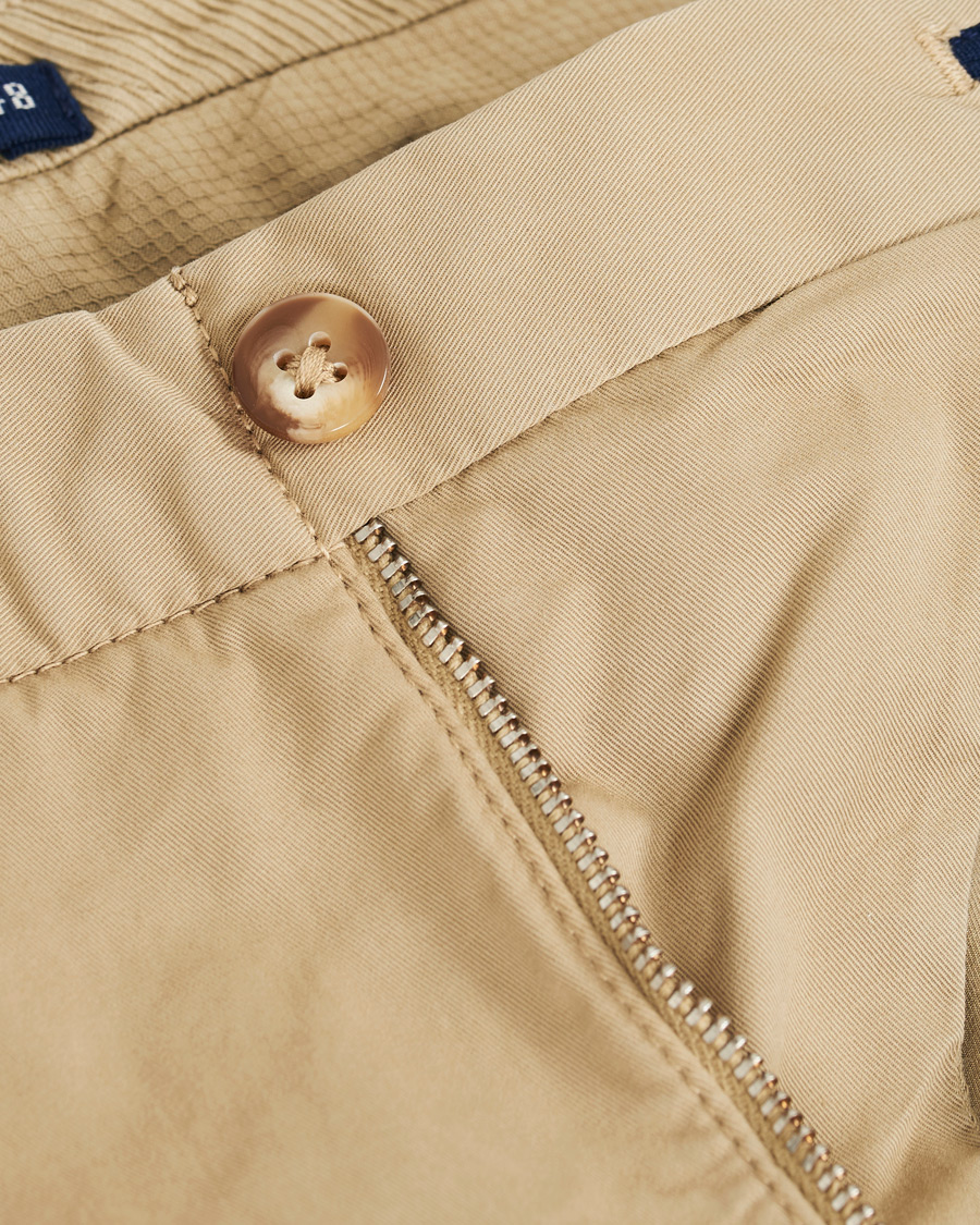 Herr | Byxor | Incotex | Slim Fit Stretch Chinos Sand