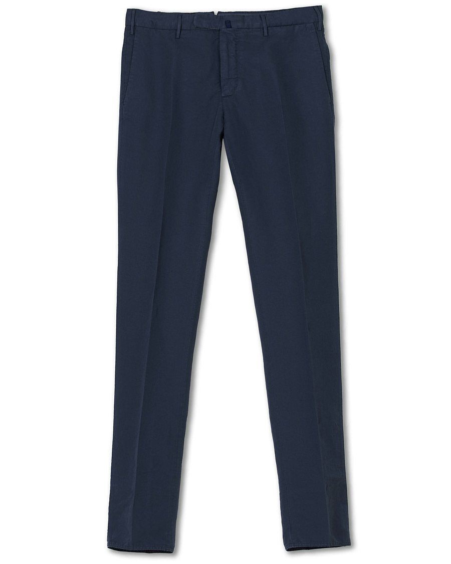 Herr | Byxor | Incotex | Slim Fit Chinolino Trousers Navy