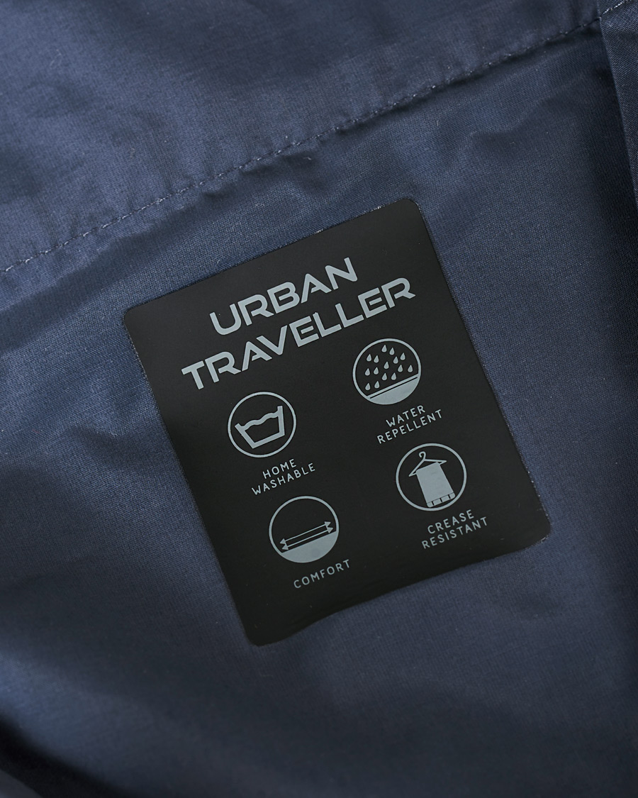Herr | Byxor | Incotex | Urban Traveller Techno Wool Trousers Light Grey