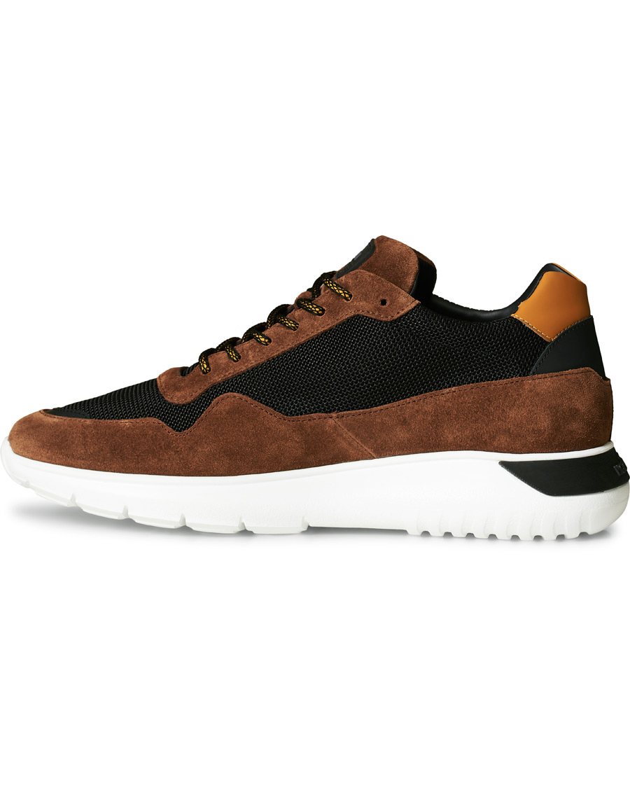 Herr | Hogan Icube Running Sneaker Brown/Rust Suede | Hogan | Icube Running Sneaker Brown/Rust Suede