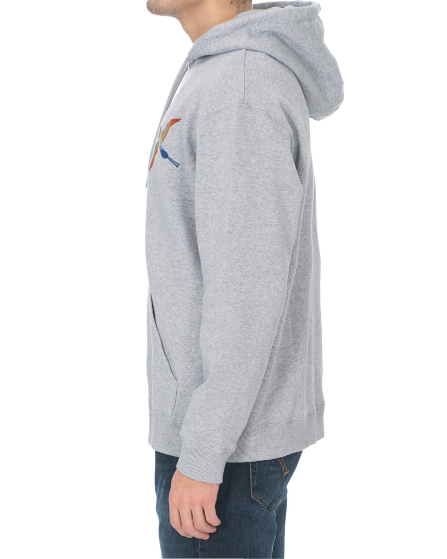Herr | Tröjor | Axel Arigato | Bird Hoodie Pale Grey Melange