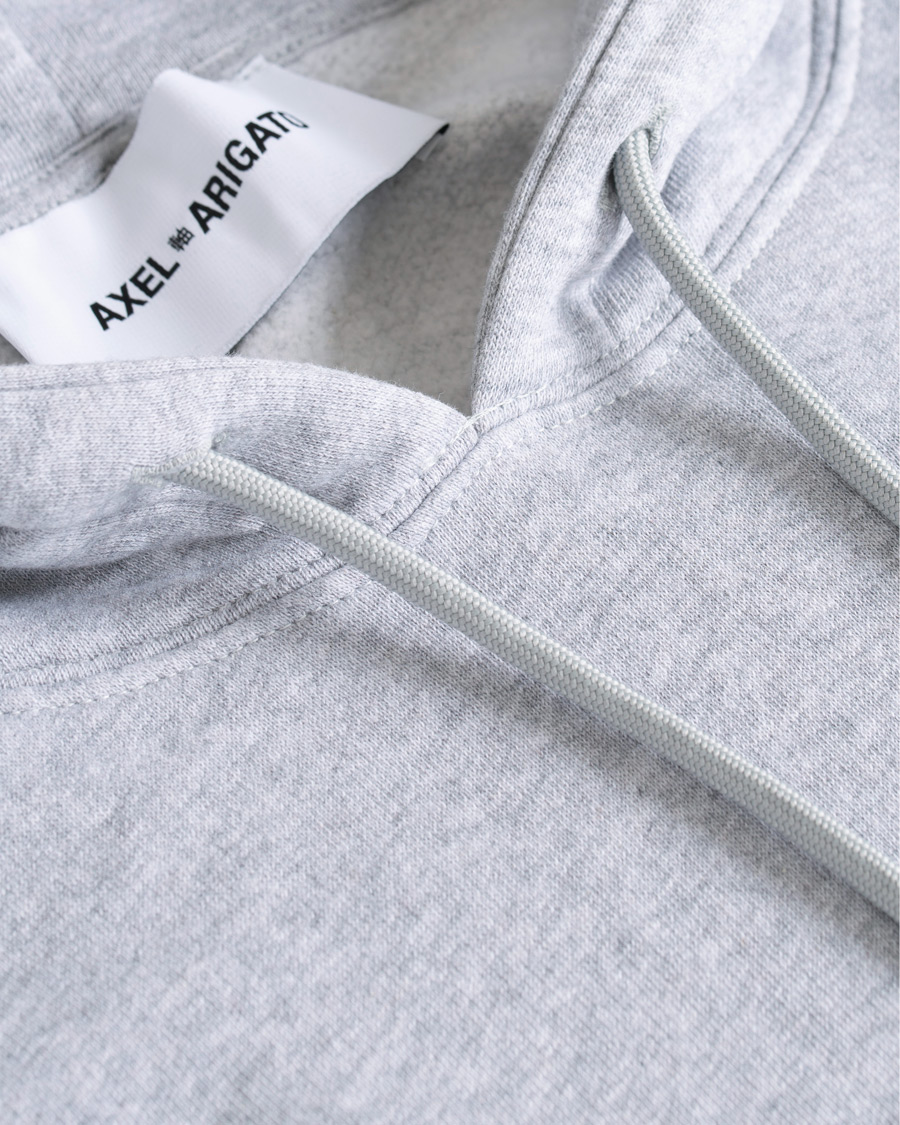 Herr | Tröjor | Axel Arigato | Bird Hoodie Pale Grey Melange