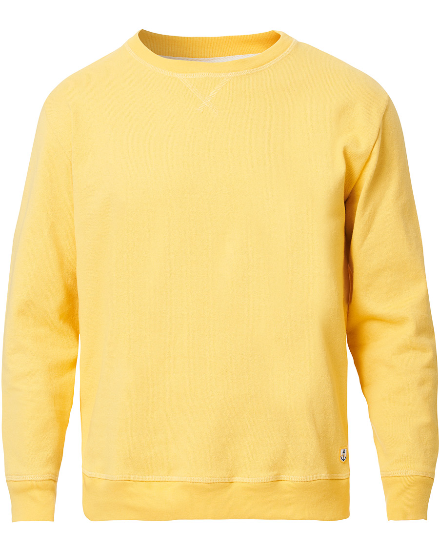 Herr | Tröjor | Armor-lux | Cotton Sweatshirt Yellow