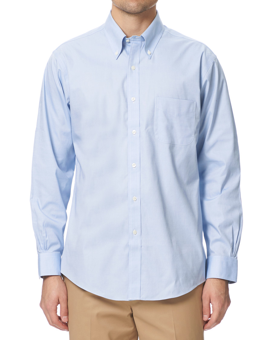 Herr | Skjortor | Brooks Brothers | Regent Fit Non Iron Oxford Shirt Light Blue
