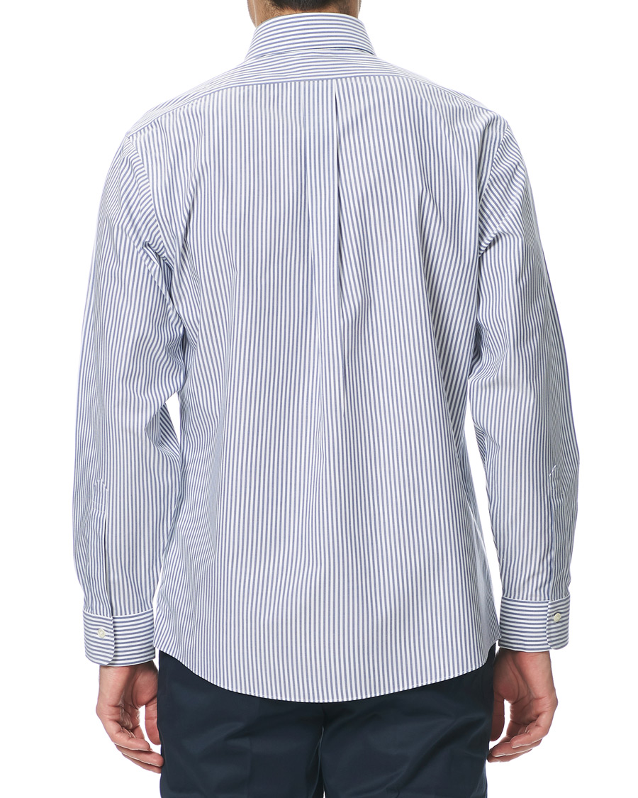 Herr | Skjortor | Brooks Brothers | Regent Fit Non Iron Stripe Shirt Dark Blue
