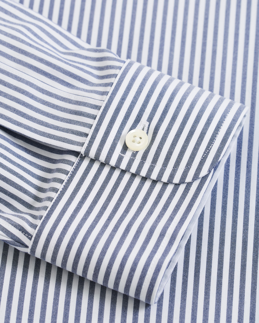 Herr | Skjortor | Brooks Brothers | Regent Fit Non Iron Stripe Shirt Dark Blue
