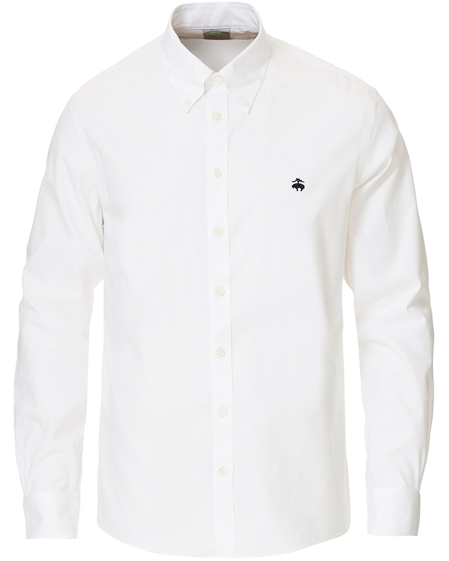 Herr | Skjortor | Brooks Brothers | Milano Fit Non Iron Button Down Shirt White