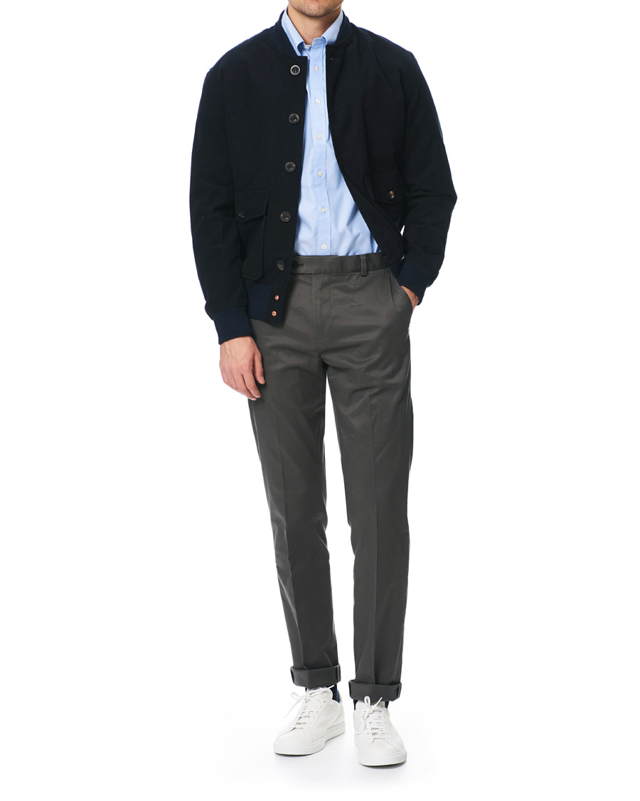 Herr | Skjortor | Brooks Brothers | Milano Fit Button Down Shirt Light Blue