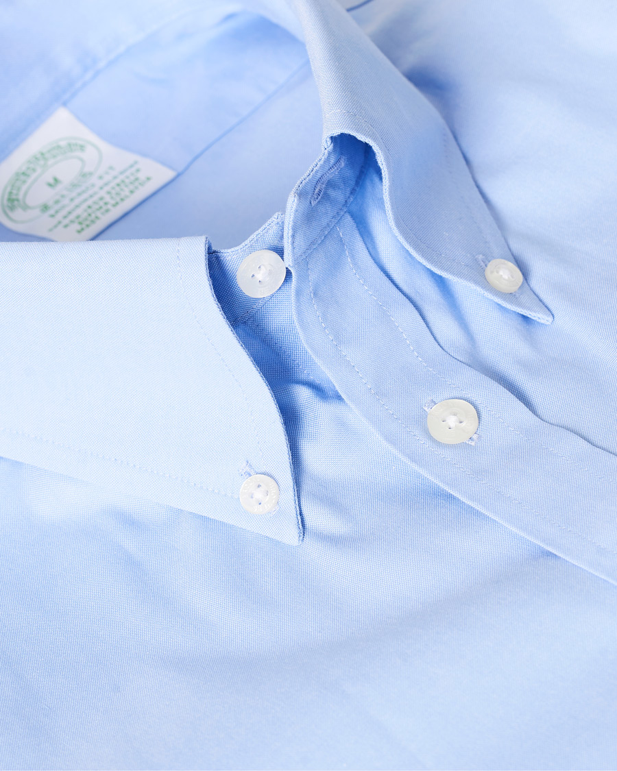 Herr | Skjortor | Brooks Brothers | Milano Fit Button Down Shirt Light Blue