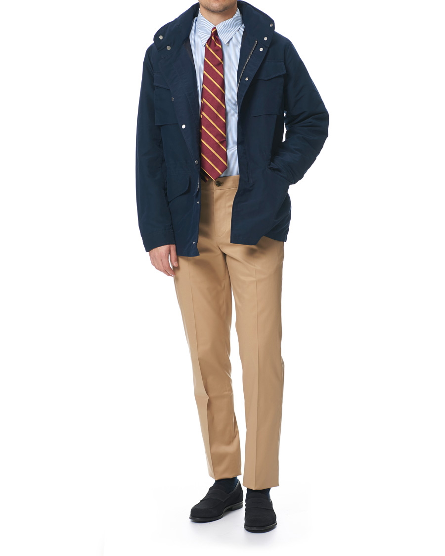 Herr | Skjortor | Brooks Brothers | Milano Fit Non Iron Striped Shirt Light Blue