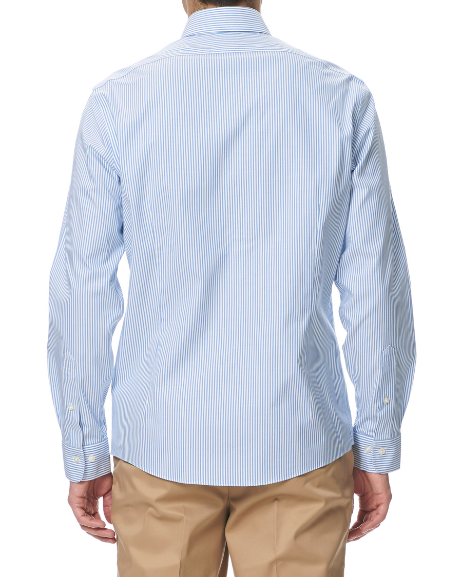 Herr | Skjortor | Brooks Brothers | Milano Fit Non Iron Striped Shirt Light Blue