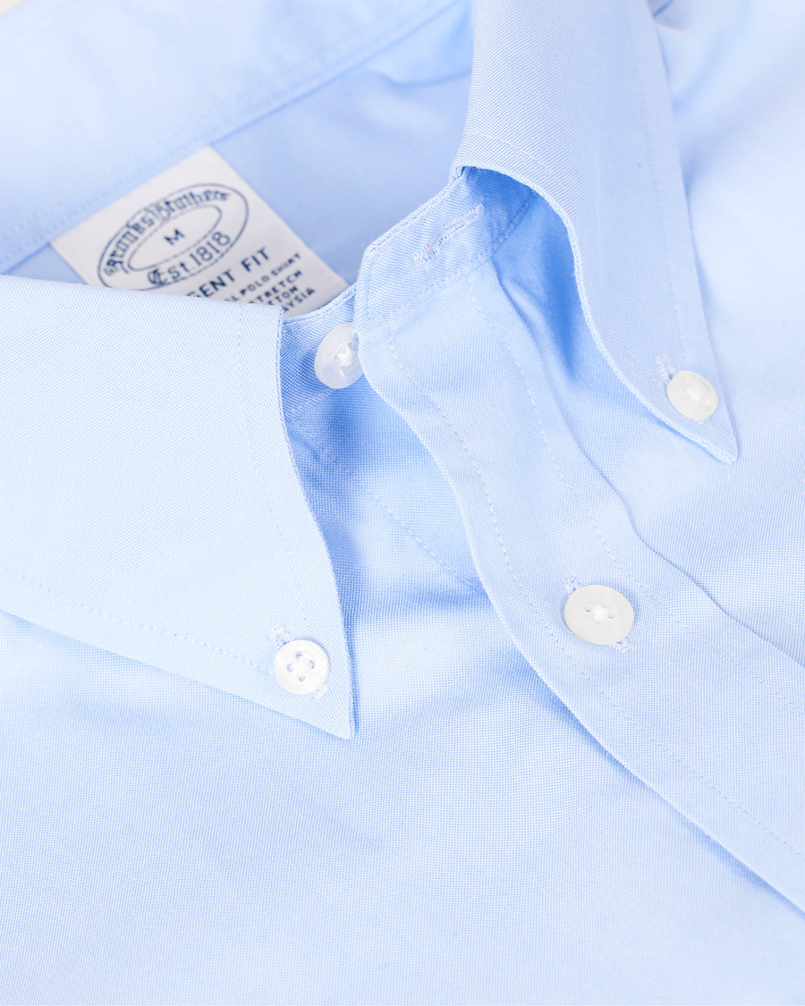 Herr | Skjortor | Brooks Brothers | Regent Fit Button Down Sport Shirt Light Blue