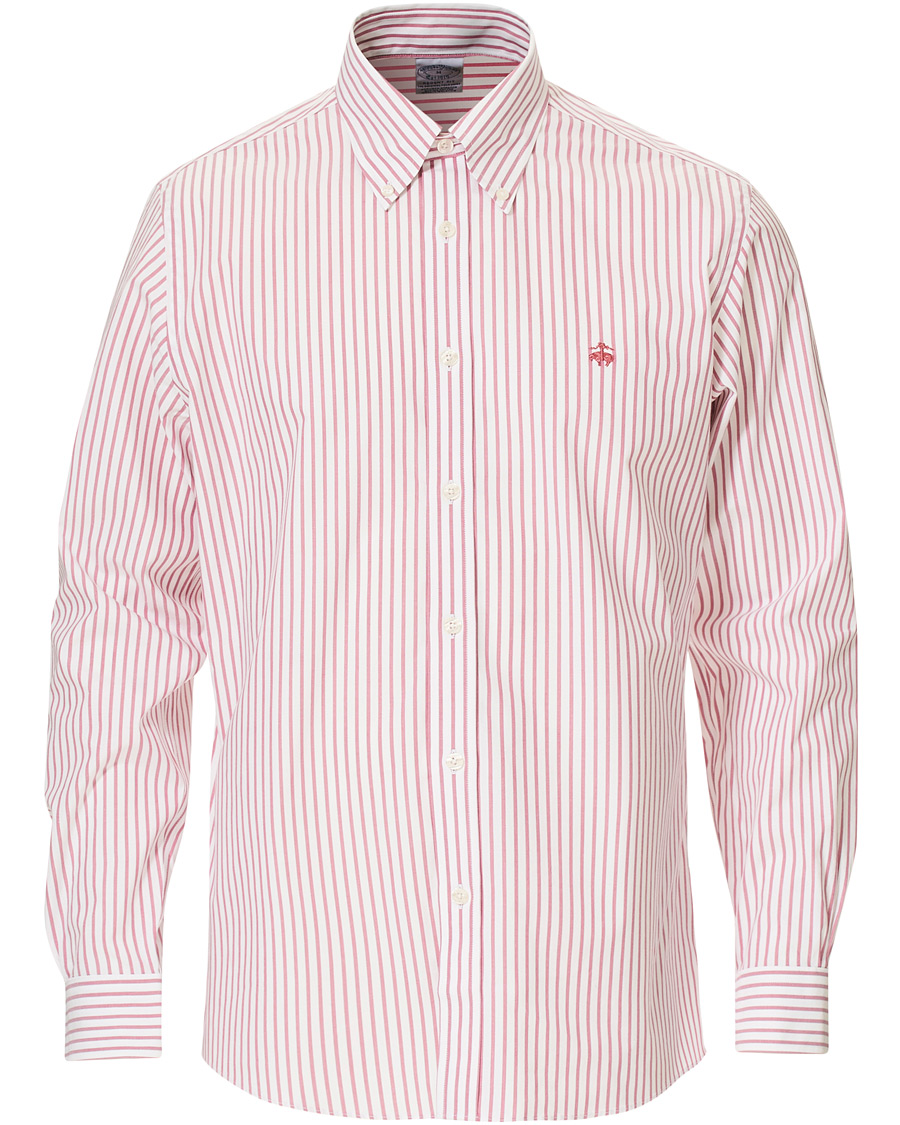 Herr | Skjortor | Brooks Brothers | Regent Fit Non Iron Sport Button Down Shirt Red