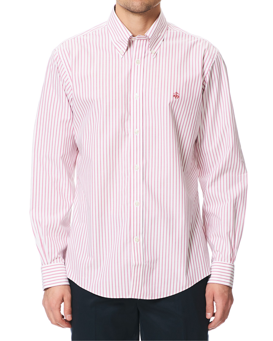 Herr | Skjortor | Brooks Brothers | Regent Fit Non Iron Sport Button Down Shirt Red