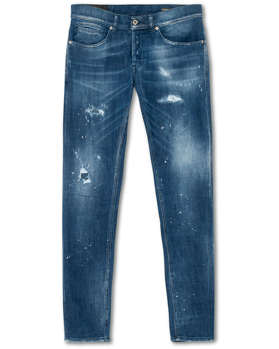 Herr | Jeans | Dondup | George Jeans Destroyed Blue