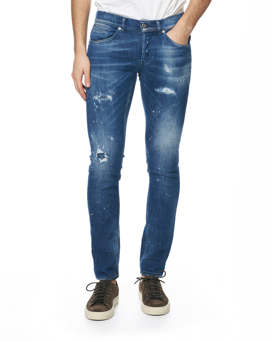 Herr | Jeans | Dondup | George Jeans Destroyed Blue