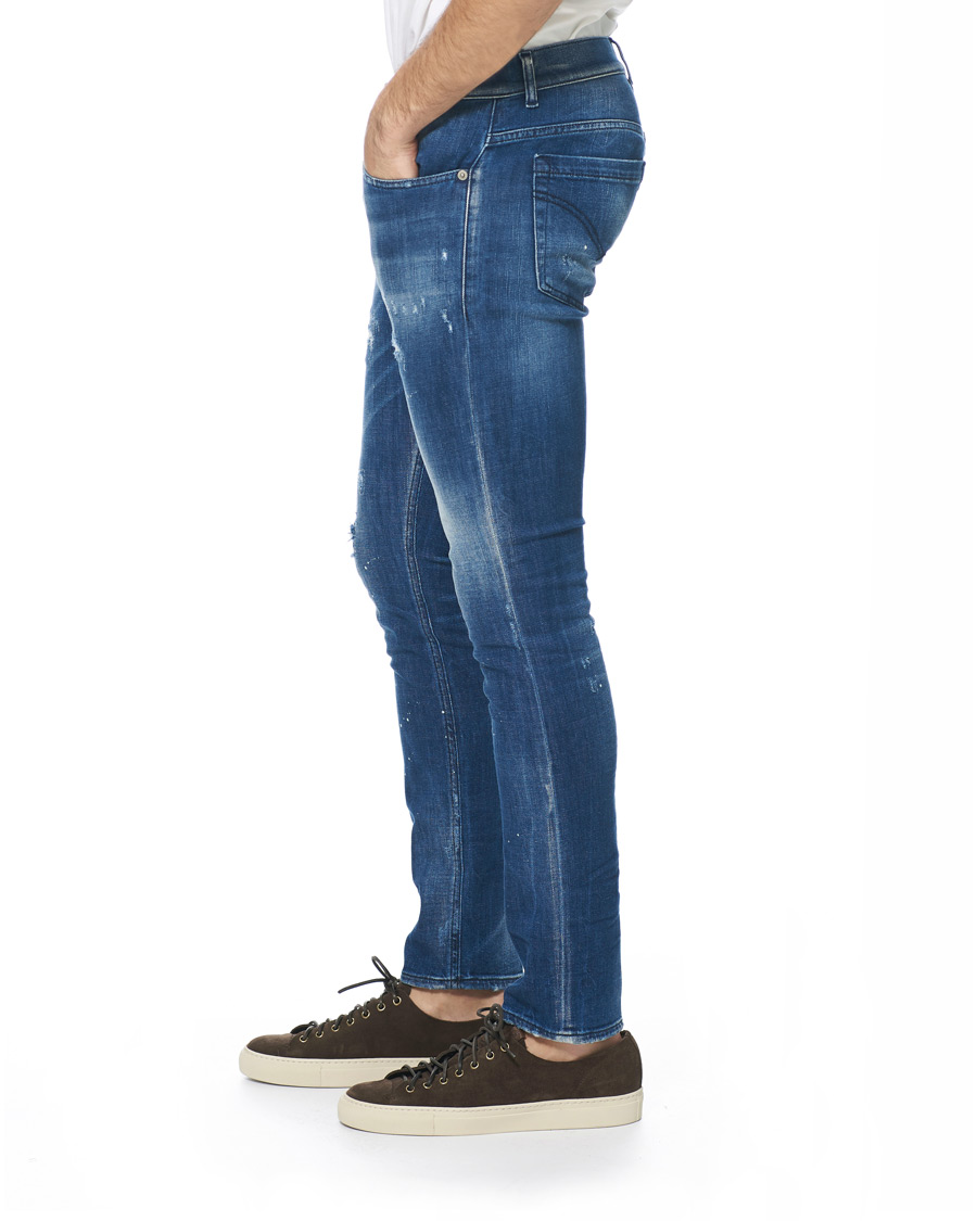 Herr | Jeans | Dondup | George Jeans Destroyed Blue