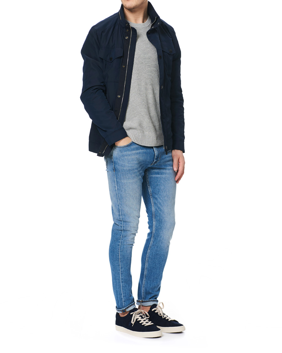 Herr | Polo Ralph Lauren Sayer Perforated Sneaker Navy Suede | Polo Ralph Lauren | Sayer Perforated Sneaker Navy Suede