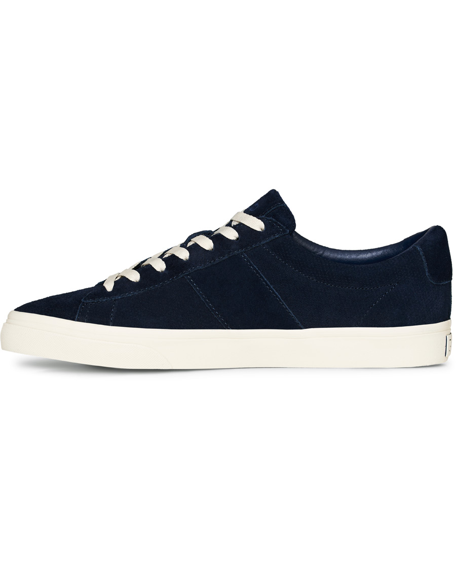 Herr | Polo Ralph Lauren Sayer Perforated Sneaker Navy Suede | Polo Ralph Lauren | Sayer Perforated Sneaker Navy Suede