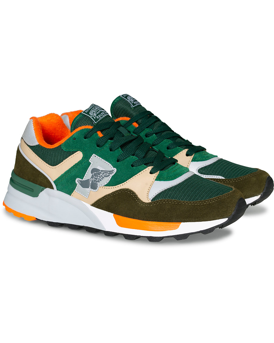 Herr | Polo Ralph Lauren Trackster Vars Sneakers Deep Olive | Polo Ralph Lauren | Trackster Vars Sneakers Deep Olive