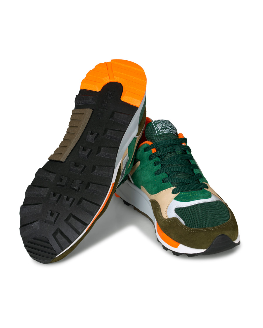 Herr | Polo Ralph Lauren Trackster Vars Sneakers Deep Olive | Polo Ralph Lauren | Trackster Vars Sneakers Deep Olive