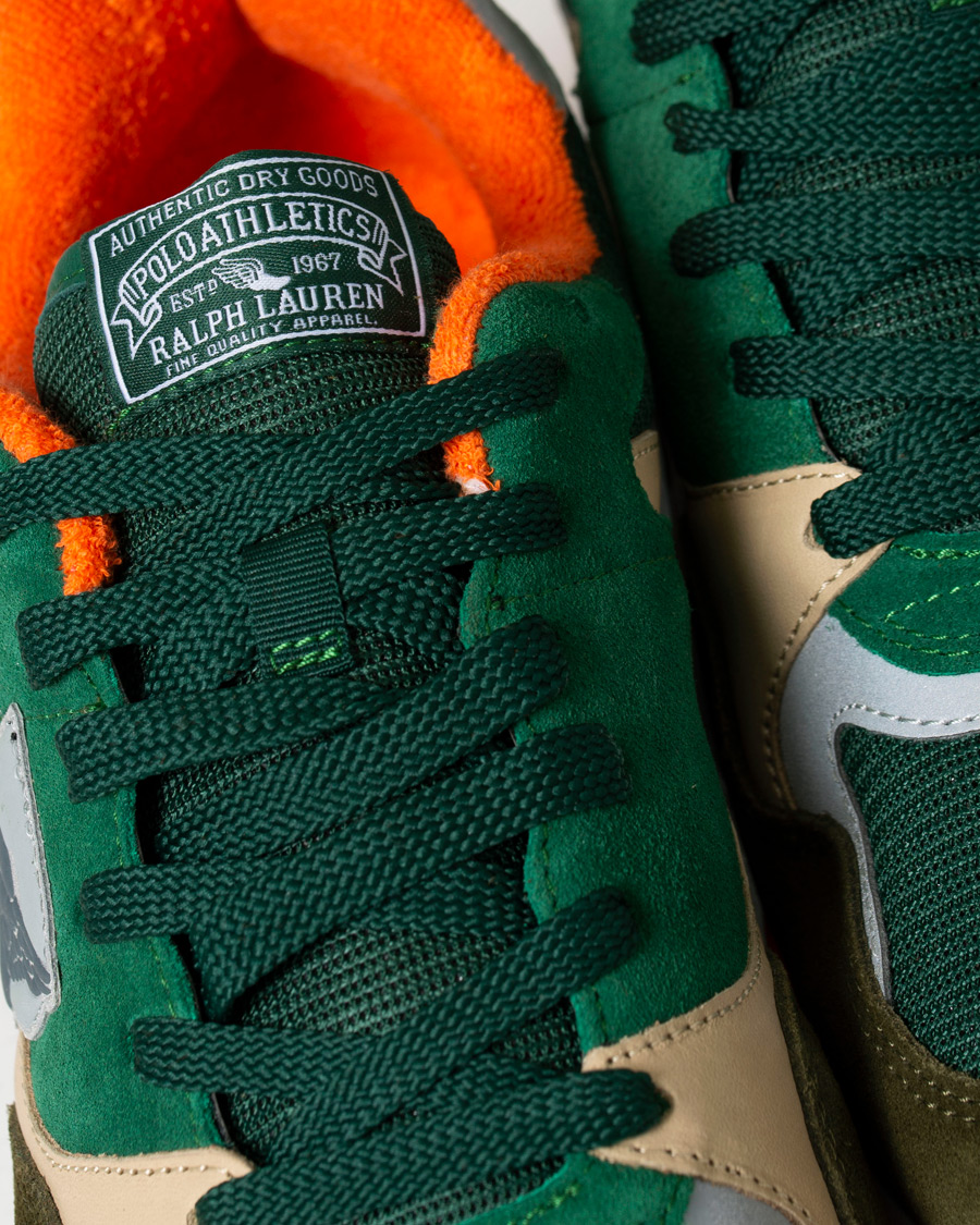 Herr | Polo Ralph Lauren Trackster Vars Sneakers Deep Olive | Polo Ralph Lauren | Trackster Vars Sneakers Deep Olive
