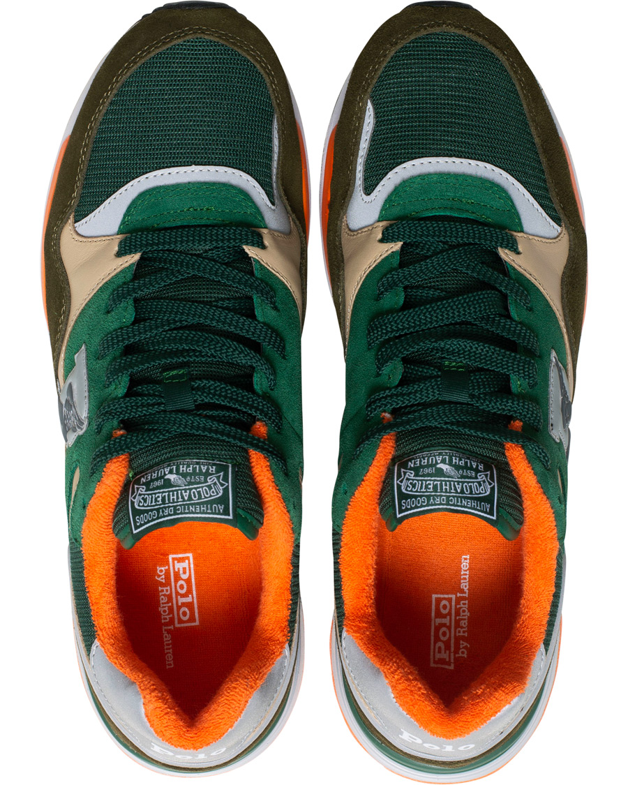 Herr | Polo Ralph Lauren Trackster Vars Sneakers Deep Olive | Polo Ralph Lauren | Trackster Vars Sneakers Deep Olive