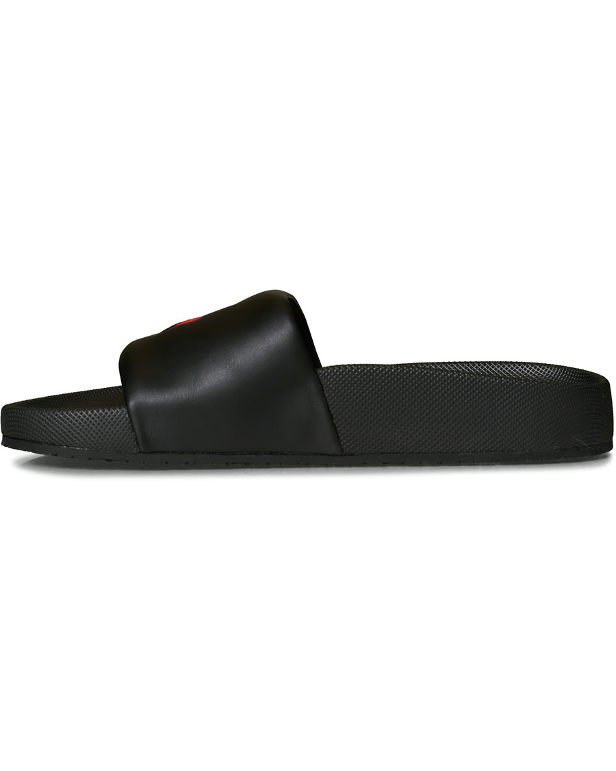 Herr | Polo Ralph Lauren Cayson Slides Black | Polo Ralph Lauren | Cayson Slides Black
