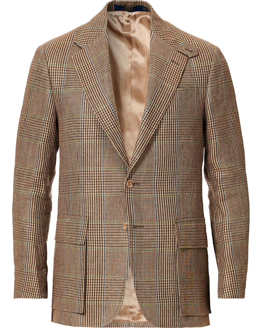 Herr | Kavajer | Polo Ralph Lauren | RL 67 Glencheck Blazer Brown