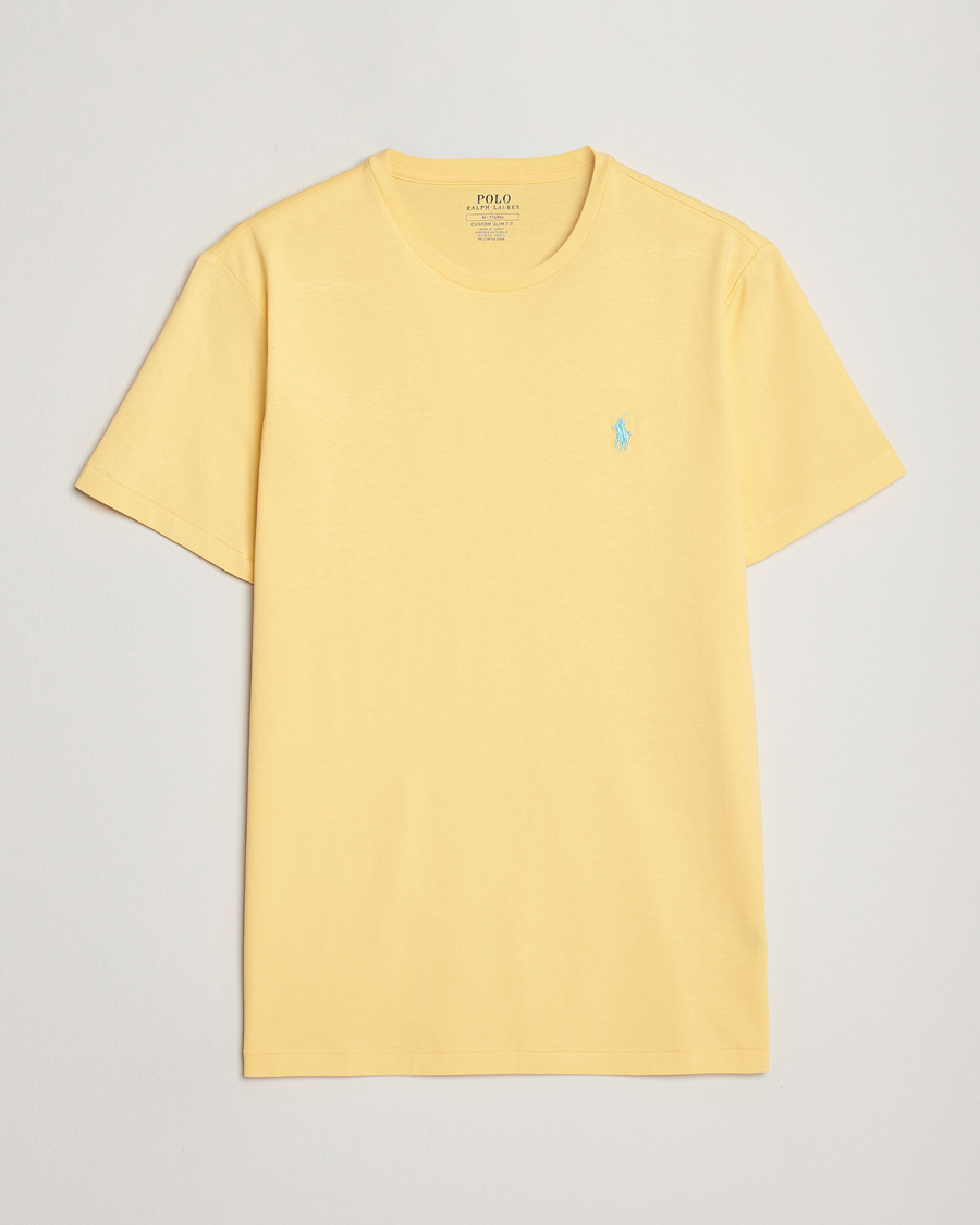 Herr | T-Shirts | Polo Ralph Lauren | Crew Neck T-shirt Corn Yellow