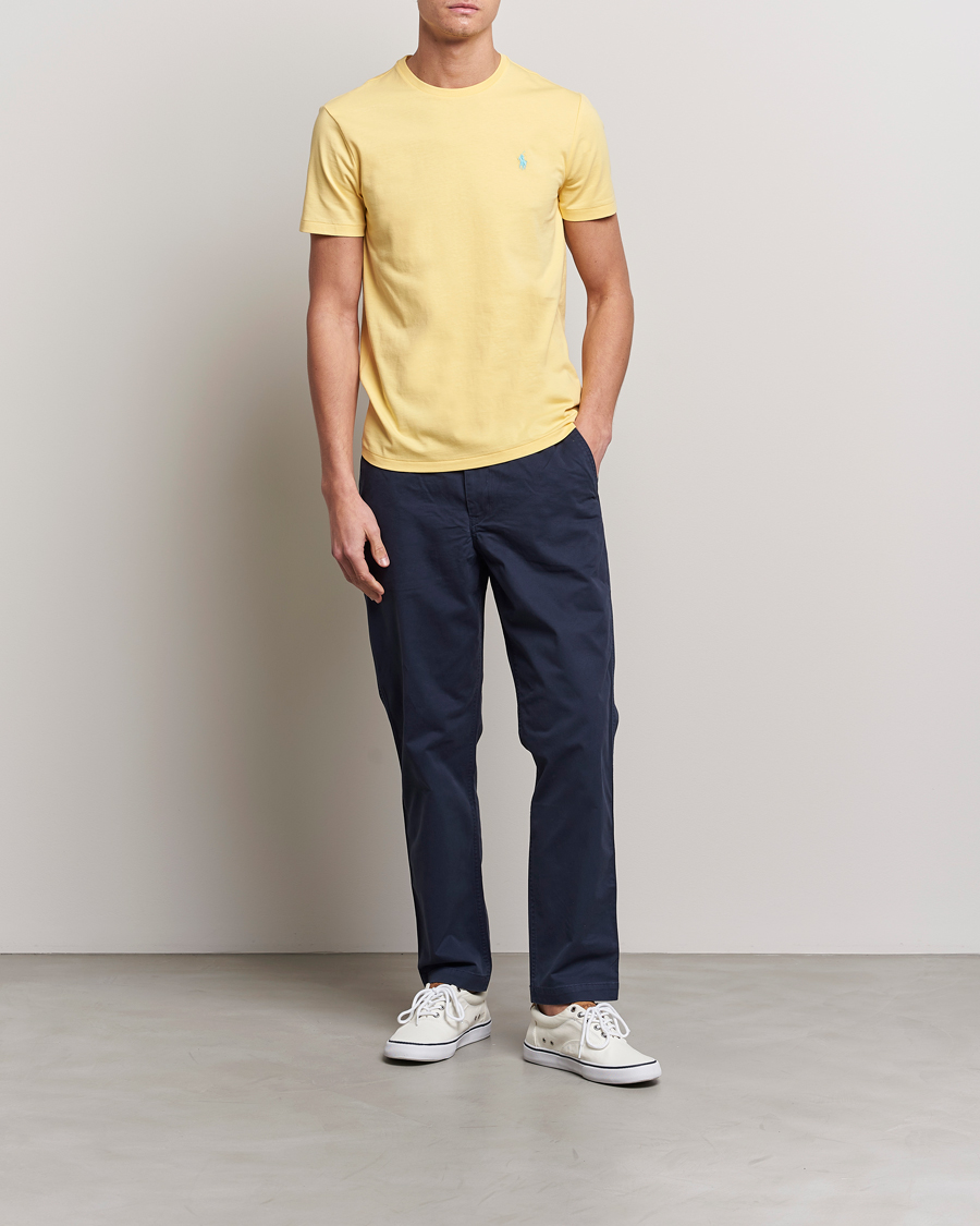 Herr | T-Shirts | Polo Ralph Lauren | Crew Neck T-shirt Corn Yellow