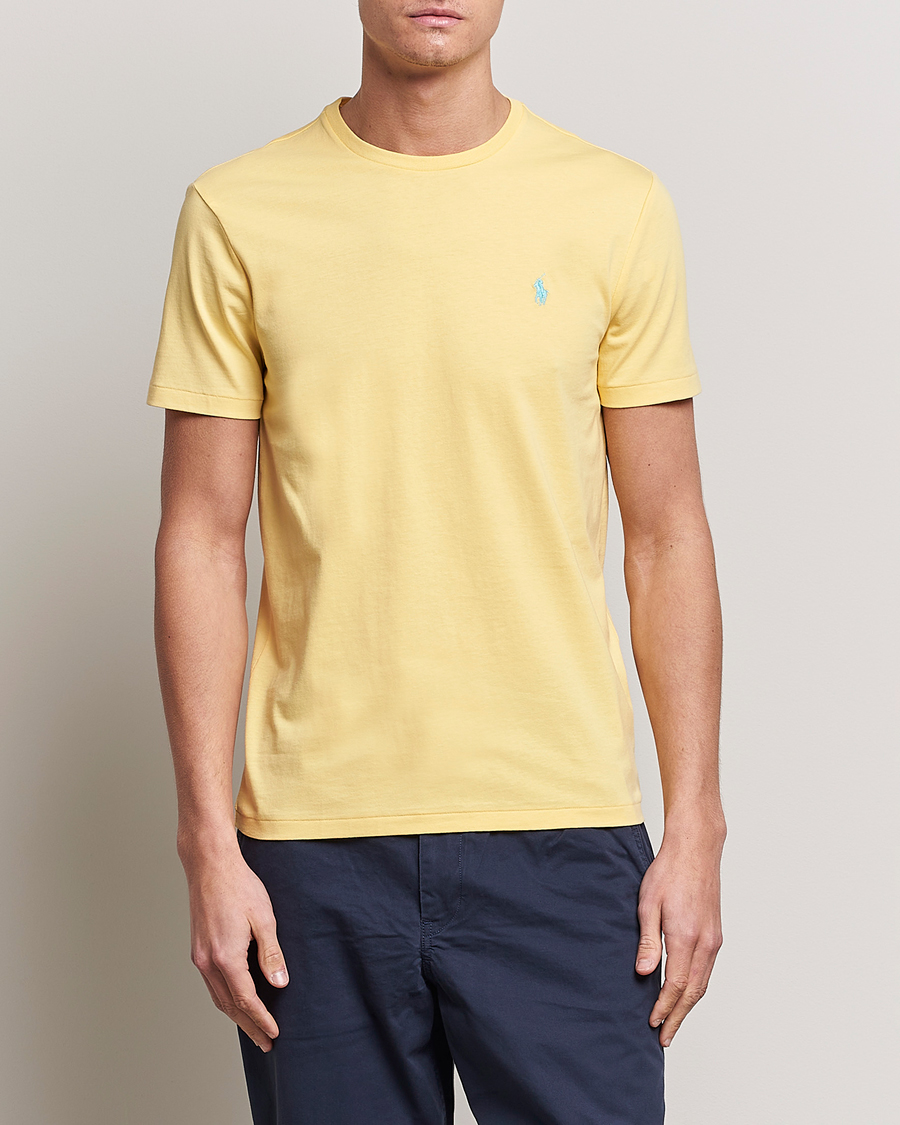 Herr | T-Shirts | Polo Ralph Lauren | Crew Neck T-shirt Corn Yellow