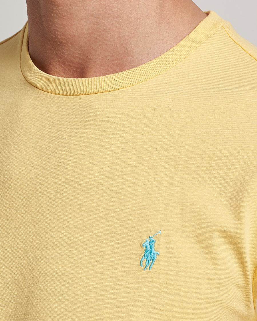Herr | T-Shirts | Polo Ralph Lauren | Crew Neck T-shirt Corn Yellow