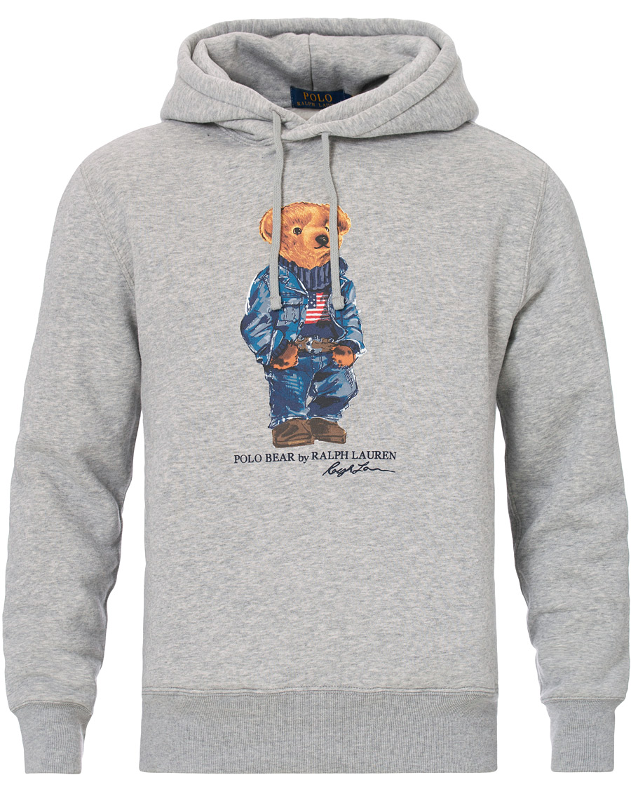 Herr | Tröjor | Polo Ralph Lauren | Bear Hoodie Andover Heather