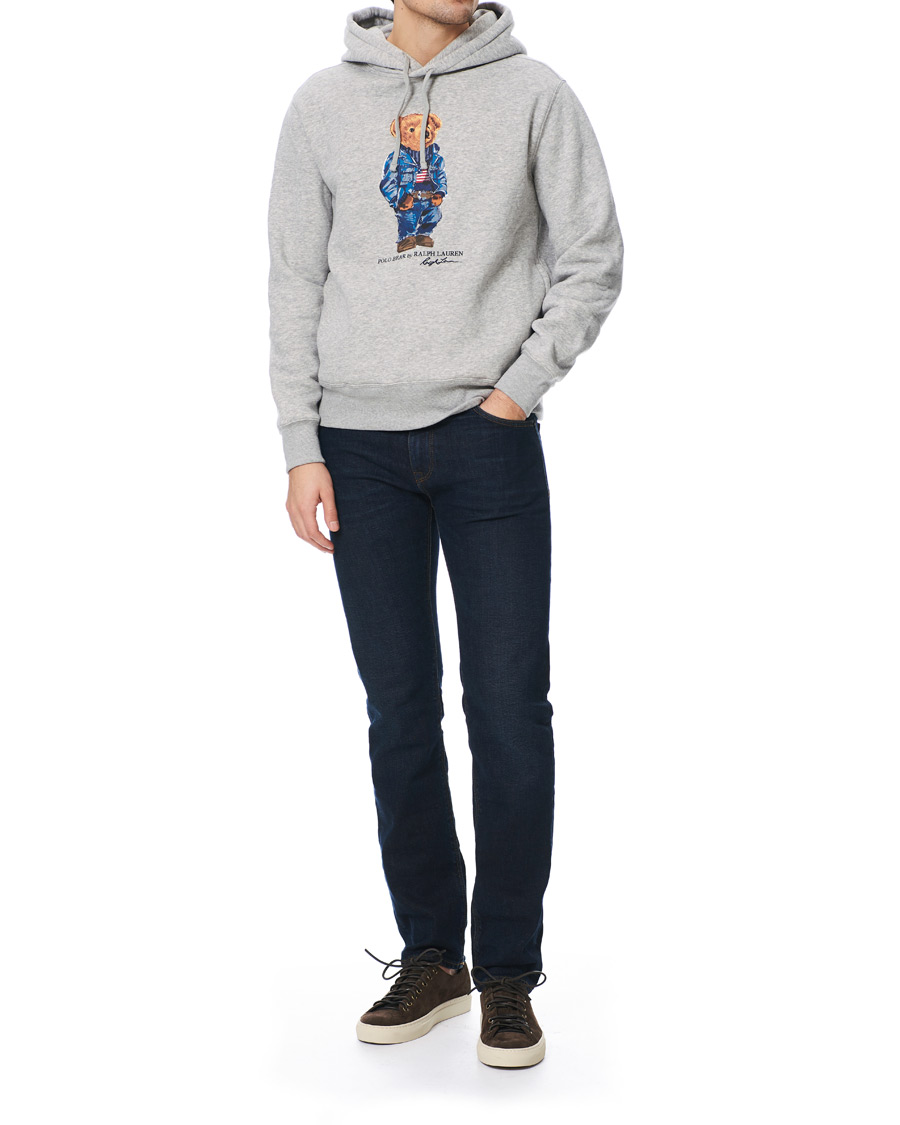 Herr | Tröjor | Polo Ralph Lauren | Bear Hoodie Andover Heather